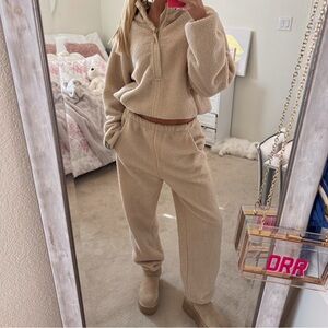 Daily drills sherpa pants!!! So cute for the winter